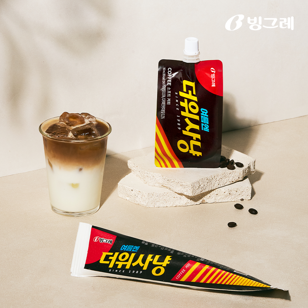 빙그레 더위사냥 140ml 20개 커피맛 아이스크림 - 상세 이미지 4