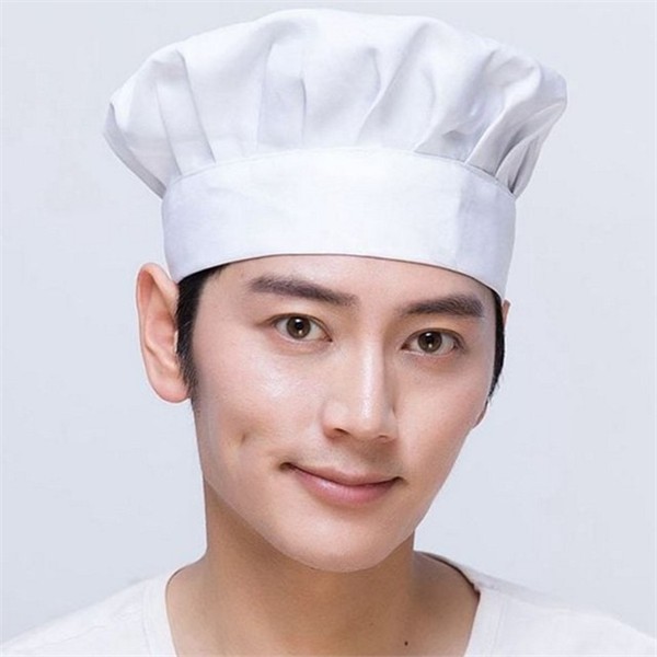 주름 요리사 조리모 모자 2p 메쉬 조리용 위생모 주방 - 상품 이미지