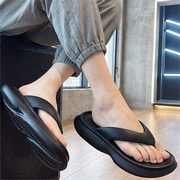 푹신한 쿠션 쪼리 슬리퍼 데일리 여성 쪼리 슬리퍼 논슬립 바캉스 - 상세 이미지 2