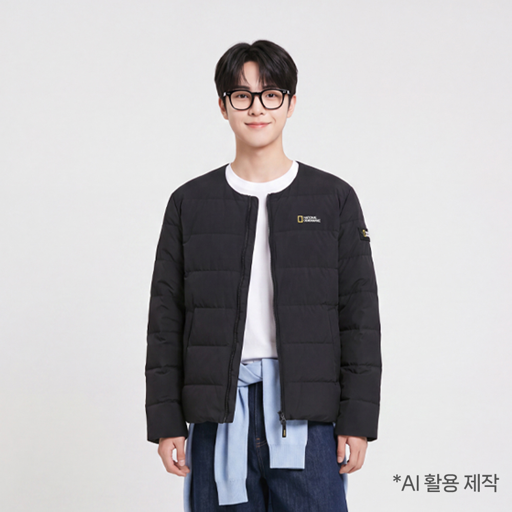 내셔널지오그래픽 N254UDW920 헤론 U넥 경량 구스다운 점퍼 패딩 택 1 - 상품 이미지