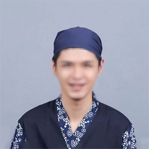 요리모 일식 조리사 모자 밴딩 일식 위생모 주방 식당 업소용 - 상품 이미지