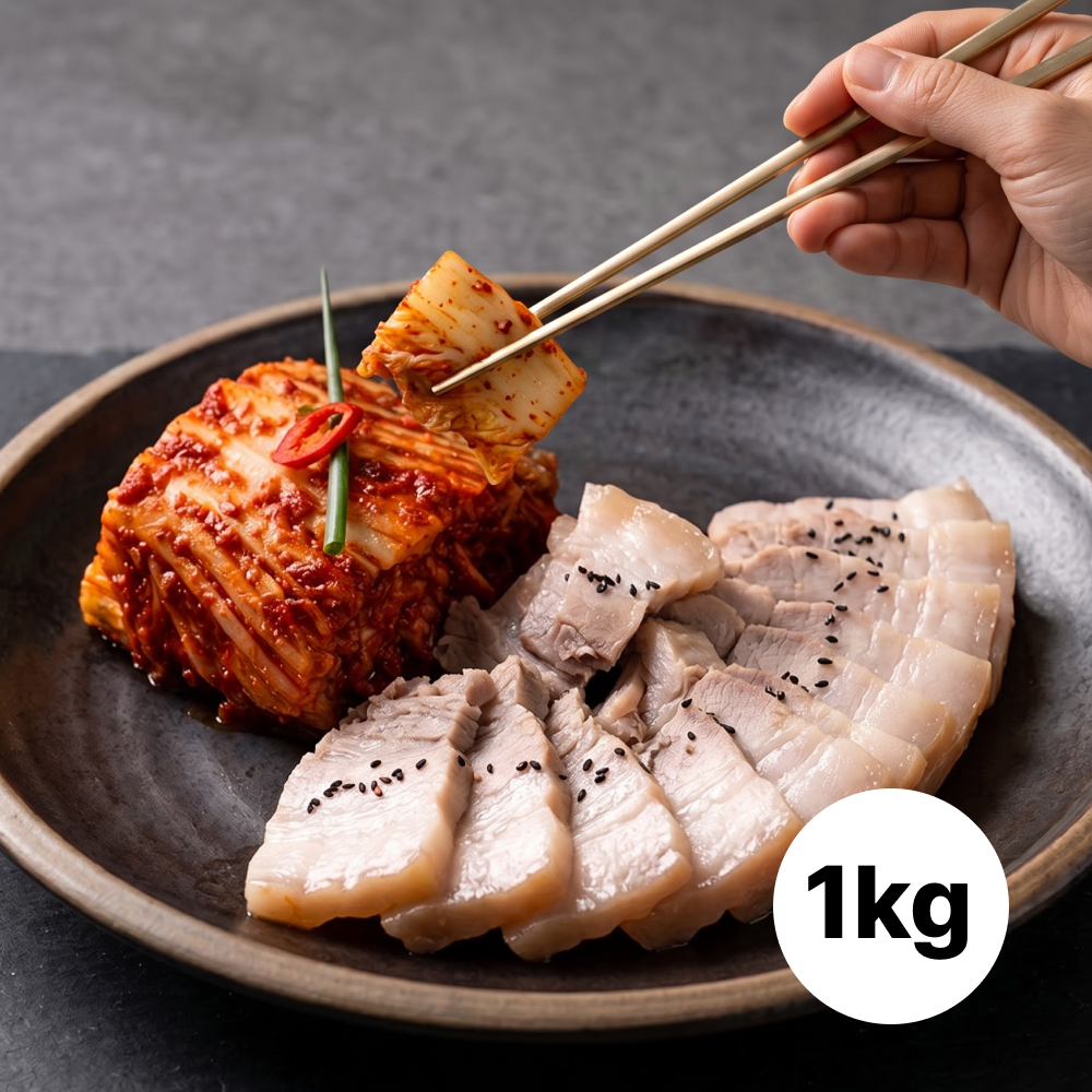 참가득 풍부한 맛의 보쌈김치 1kg / 맛있는 포기 배추 김장 HACCP 국내산100% - 상품 이미지