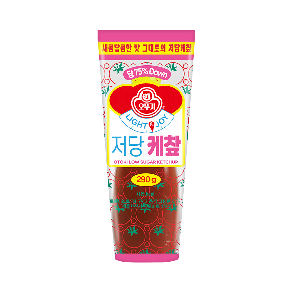 오뚜기 LIGHT&JOY 저당 케찹 290g - 상품 이미지