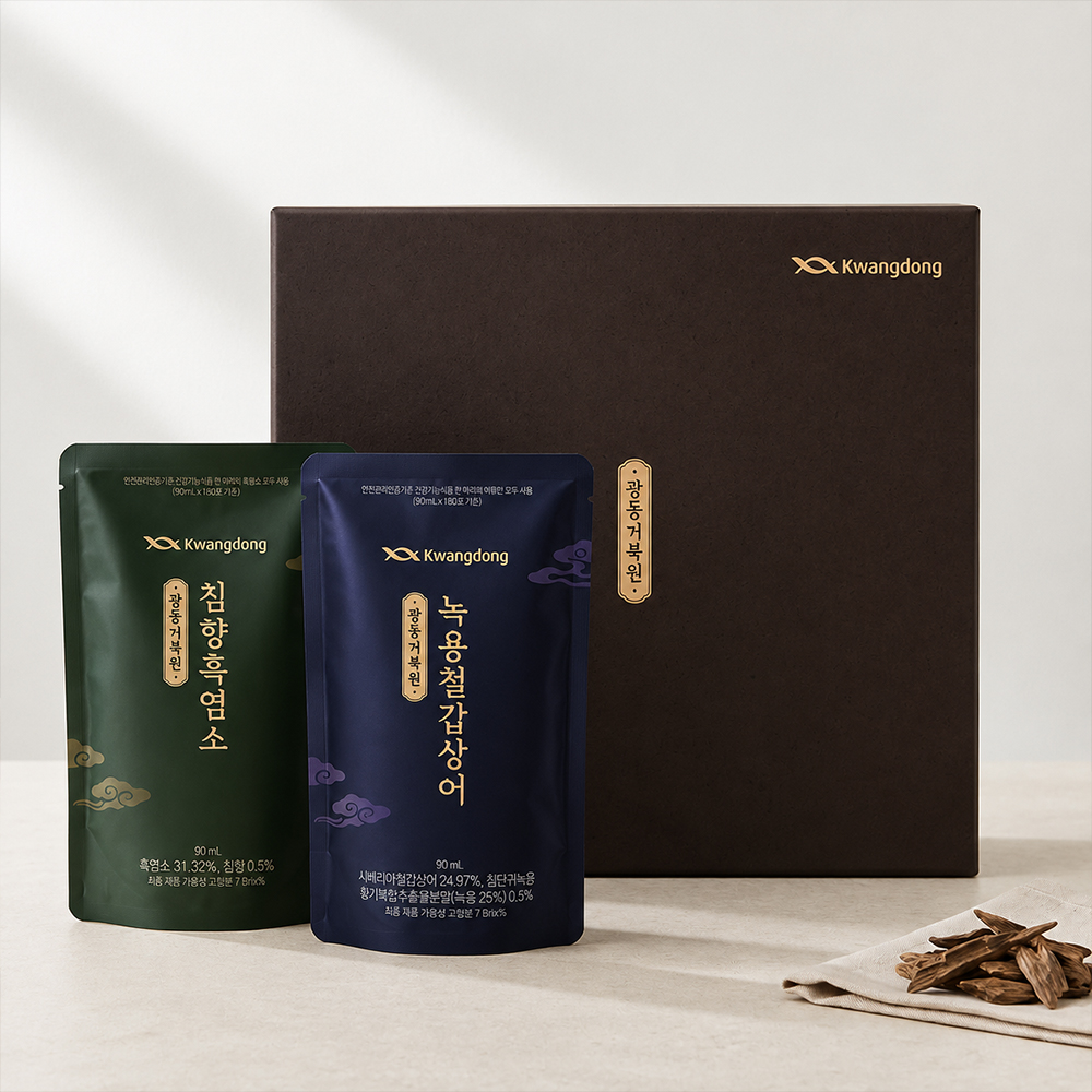 광동거북원 침향 흑염소 7입+녹용 철갑상어 7입 즙 진액 액기스 90ml, 14개 (혼합) - 상세 이미지 4