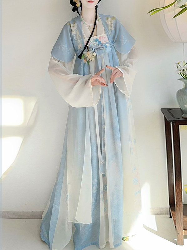점사복 신복 선녀복 개량 점술가 무속 점쟁이 무희복 XS 분홍색 - 상세 이미지 4