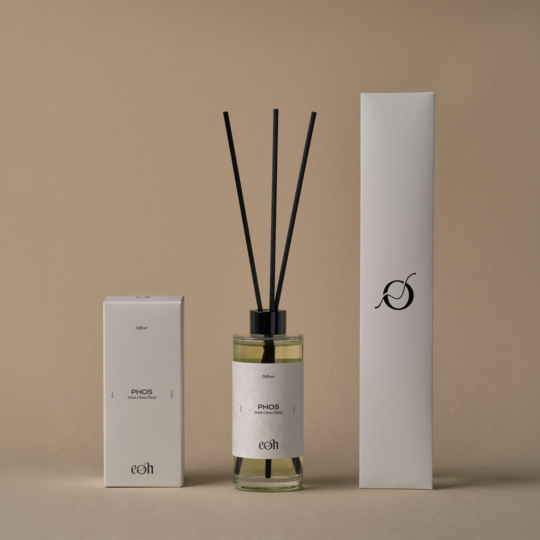 이오에이치 디퓨저 포스 200ml 실내방향제 인테리어 집들이선물 시트러스 유자향 - 상세 이미지 2