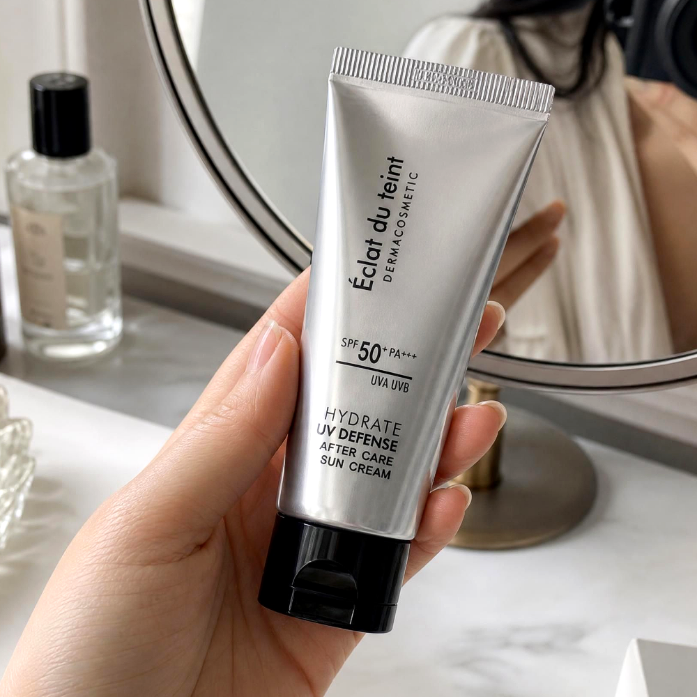 에끌라뒤땅 선크림 에프터케어 50ml 수분 물광 피부과 - 상품 이미지