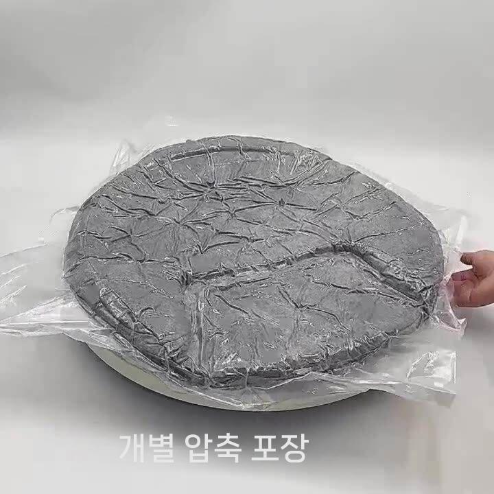 명상의자 좌식의자 요가 스툴 명상쿠션 좌식 벤치 바닥 그레이 - 상세 이미지 4