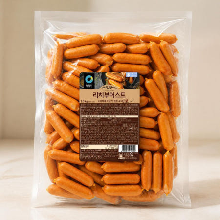 청정원 리치부어스트 1.5kg