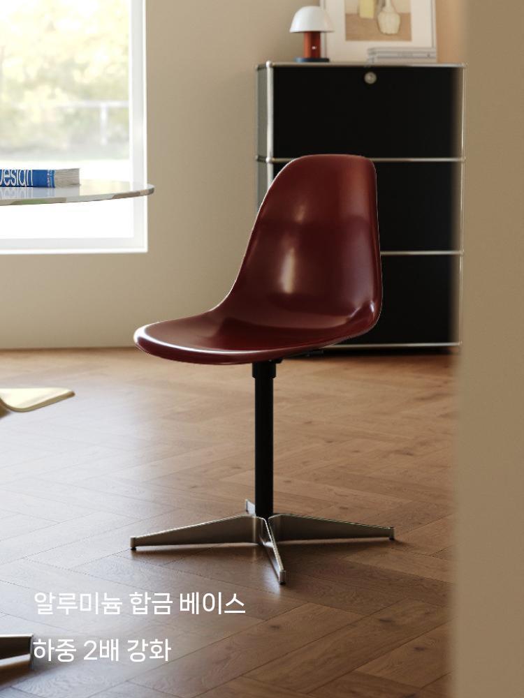 다이닝체어 카페의자 식탁의자 모던 디자인 라운지 플라스틱 초록색 - 상세 이미지 5