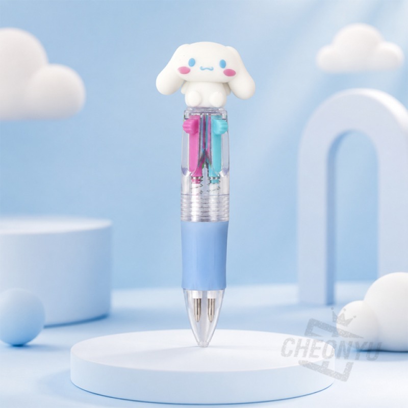 마이멜로디 산리오 미니 4색 볼펜 캐릭터 마스코트 초등학생 이미지 7