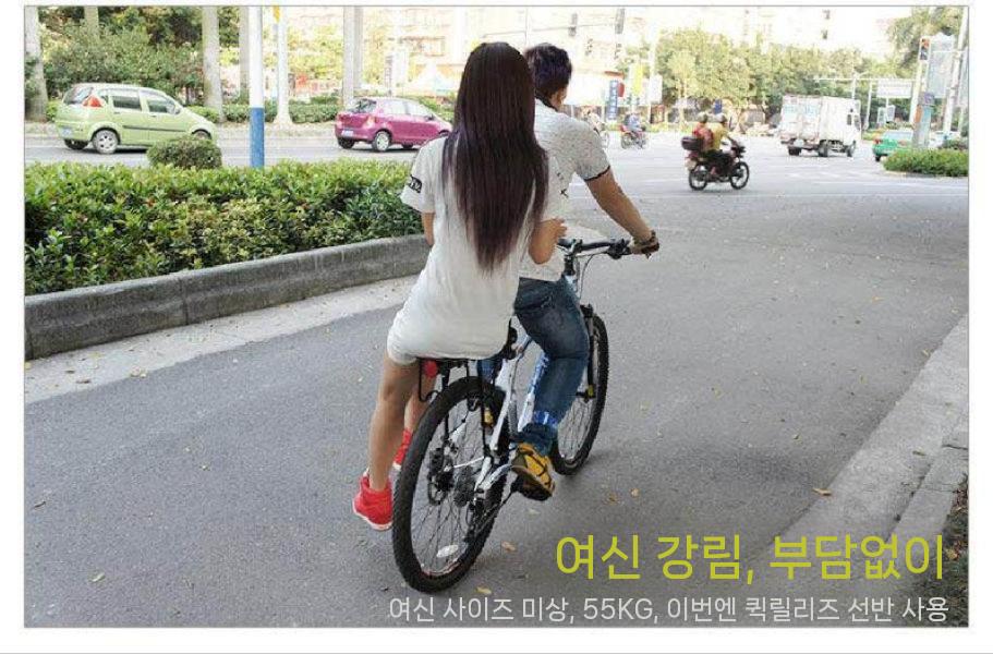 자전거 리어랙 짐받이 선반 확장형 접이식 후면 짐칸 타입 B - 상세 이미지 4