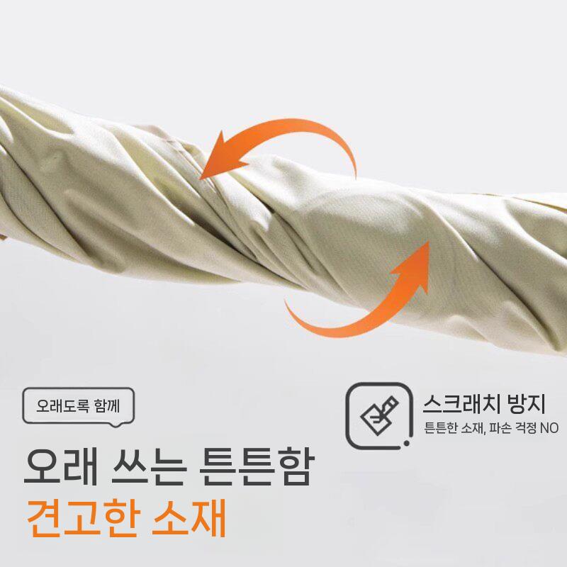 뒷좌석 에어매트 카매트 휴대용 자동펌프 자동차 무선 검은색 - 상세 이미지 3