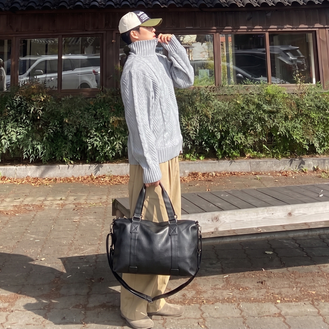 남자가죽가방 남자크로스백 - 상세 이미지 3