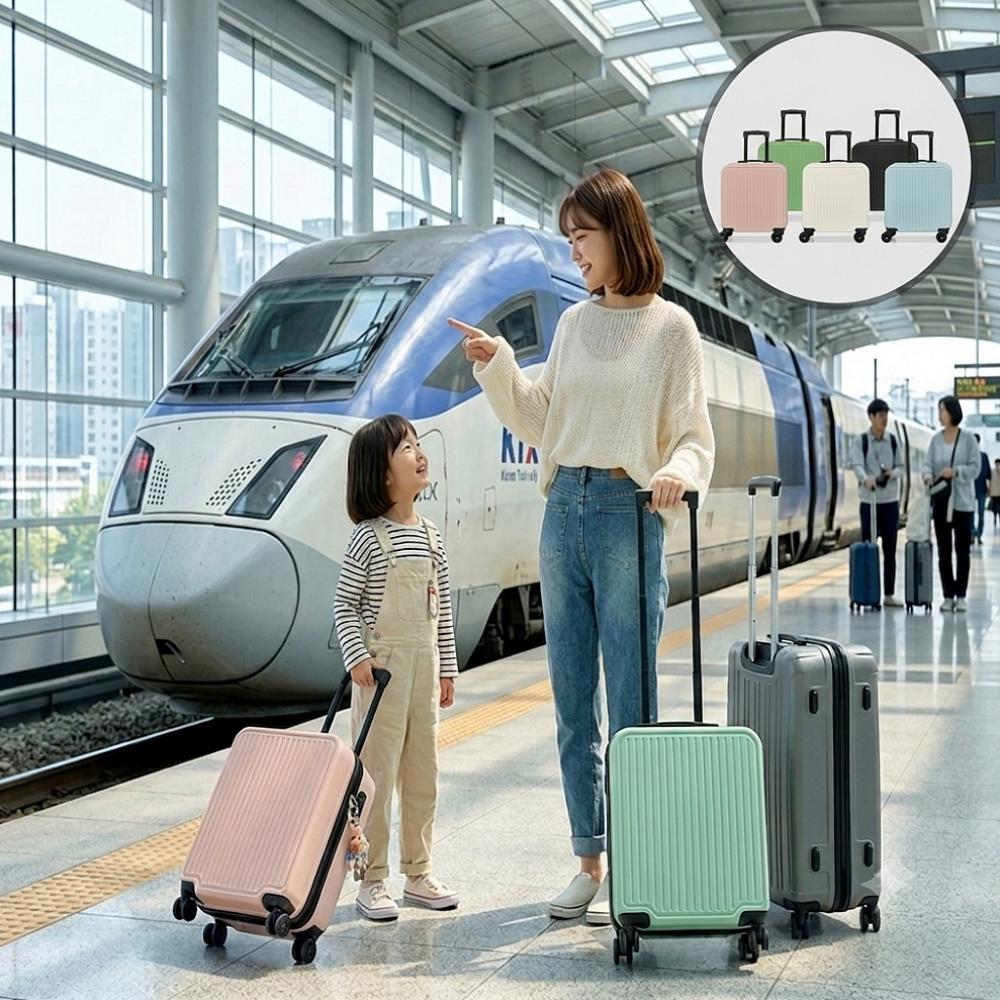 경량 미니 기내용 캐리어 여행용 출장용 18인치 기내반입 주말여행 - 상품 이미지
