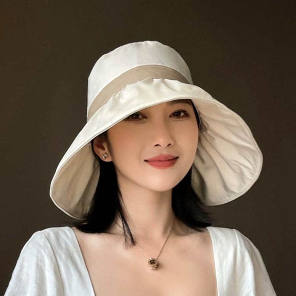 여성 여름벙거지모자 바캉스 여성챙넓은모자 휴양지 - 상품 이미지