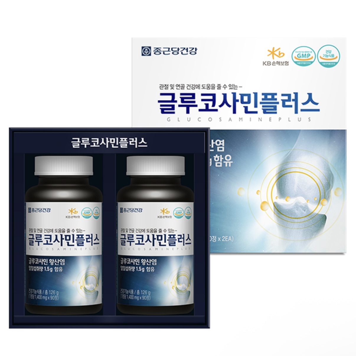 종근당건강 글루코사민 플러스 관절 연골 뼈건강 영양제 180캡슐 - 상세 이미지 2