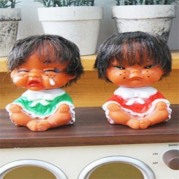 추억의 못난이 인형 3P 복고 인형 빈티지 레트로 장식품 선물