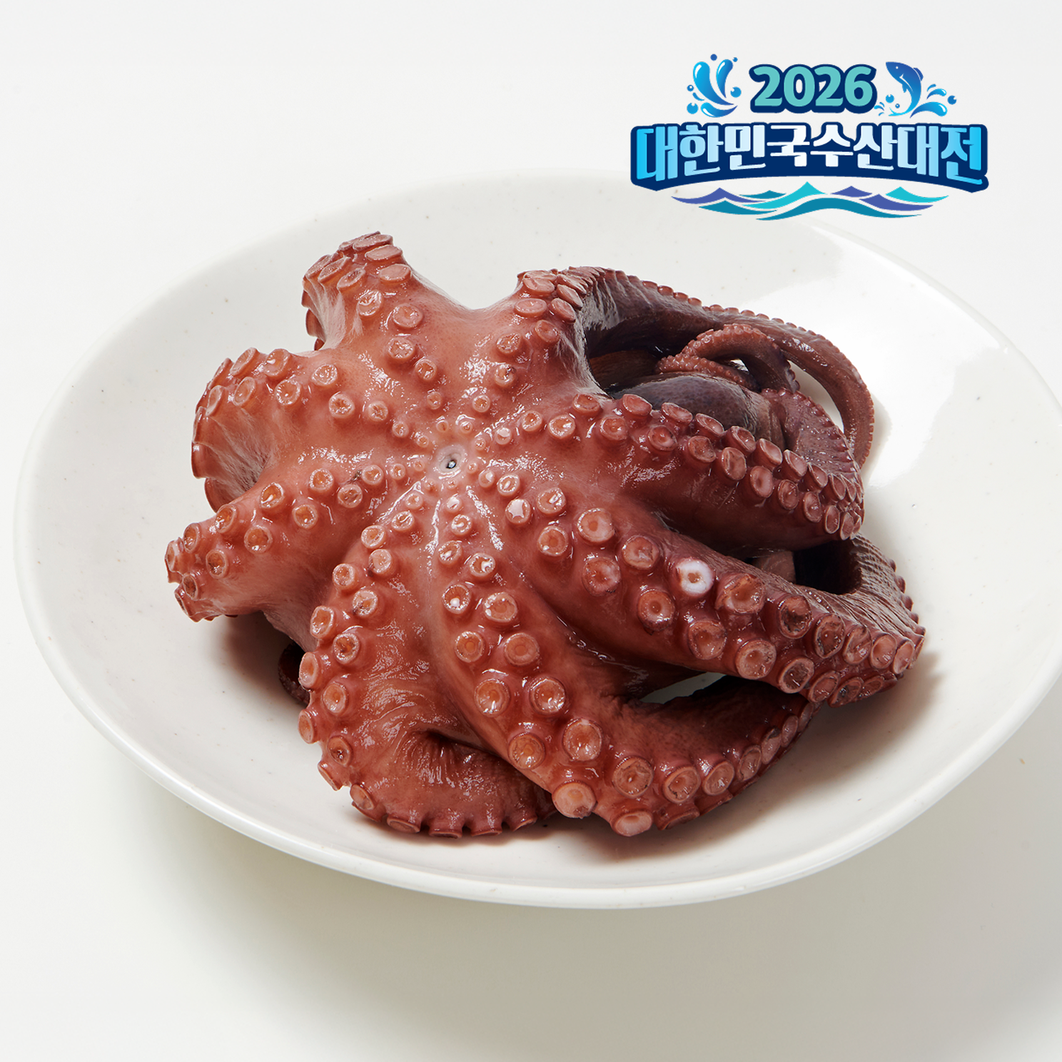 자숙문어 600g 통영 거제 돌문어 자연산 문어숙회 급랭 - 상품 이미지
