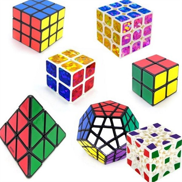 홀로그램 큐브 퍼즐 2x23x3 스피드 루빅스 큐브 정육면체 2x2 3x3 - 상품 이미지