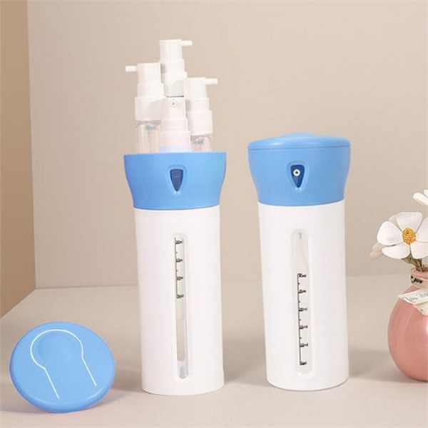 4in1 샴푸 소분 용기 휴대용 여행용 소분 용기 화장품 로션 - 상품 이미지