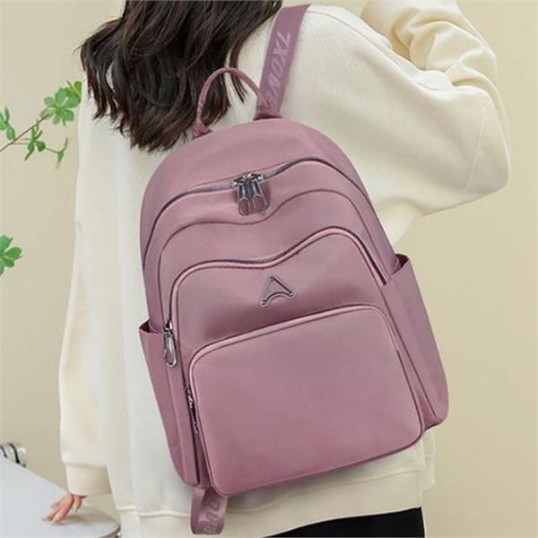 캐주얼 여성 백팩 28x35x12cm 가벼운 나일론 백팩 출퇴근 직장인 데일리 - 상품 이미지