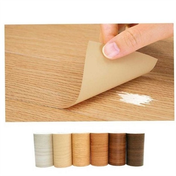 셀프 마루 보수 시트 7.5x45cm 틈새 바닥 보수 시트 시트지 - 상품 이미지