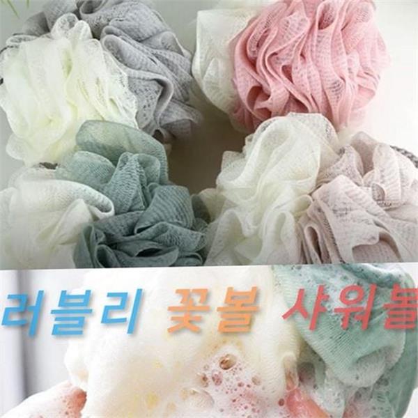 빅사이즈 목욕 샤워볼 풍성 거품 거품목욕 바디용 - 상품 이미지