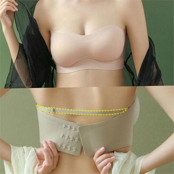 끈없는 여성 오프숄더 브라 심리스 여성 튜브 탑 브라 언더웨어 - 상세 이미지 2