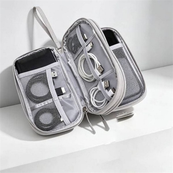 데이터 케이블 정리 보관함 수납 usb 케이블 정리함 보관 - 상품 이미지