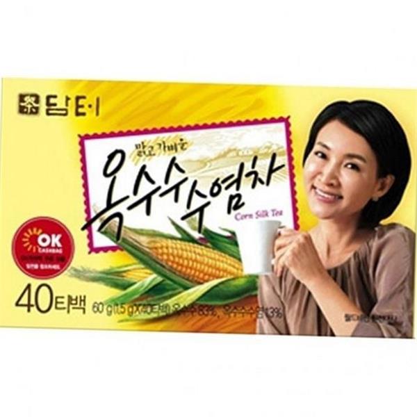 구수한 옥수수수염차 티백 40T 옥수수 티백 - 상품 이미지