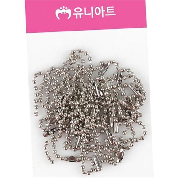 핸드메이드 군번줄 10cm 메탈 금속 군번줄 10cm 액세서리 재료 체인 - 상품 이미지