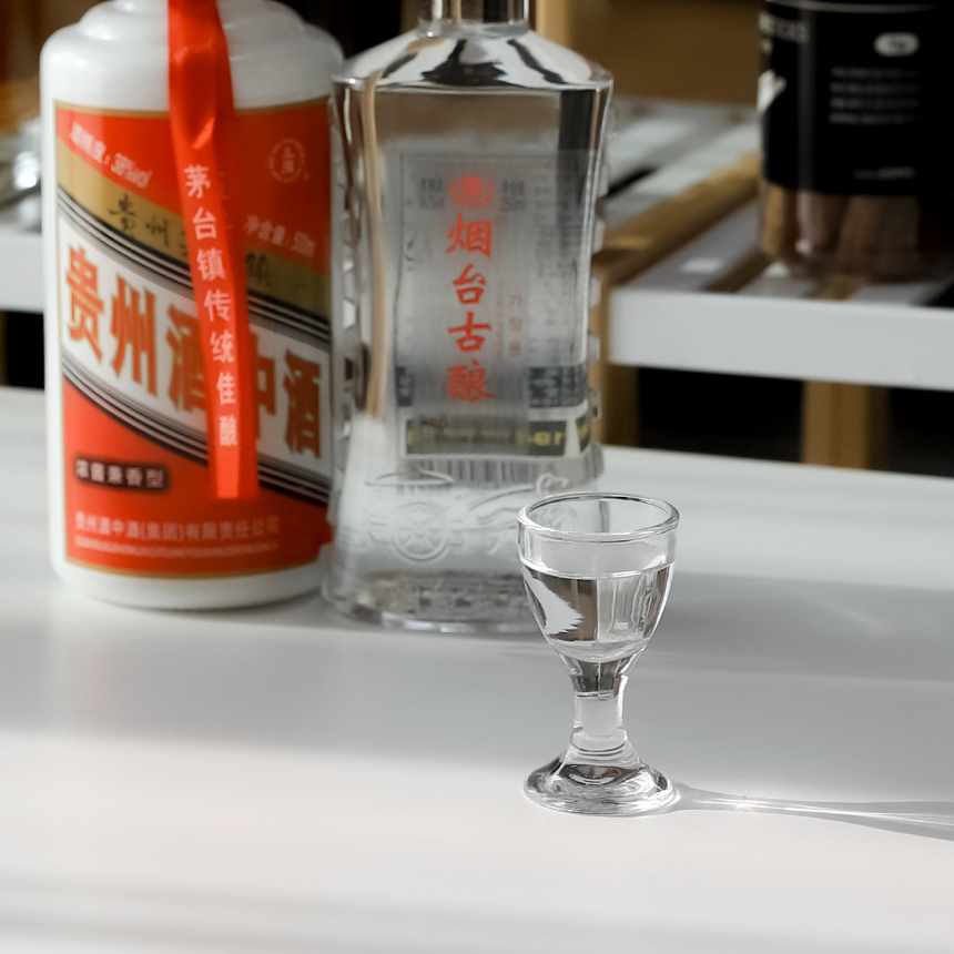 심플 소주잔 술잔 고블렛 고량주 위스키 양주 사케잔 리큐르 크리스탈 유리 샷잔 홈카페 업소 - 상세 이미지 2