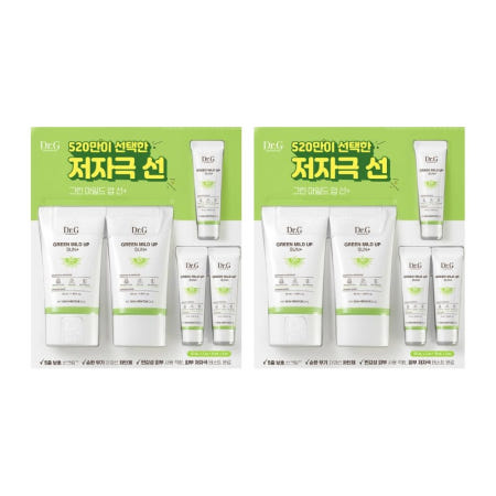 닥터지 닥터지 그린 마일드 업 썬크림 닥터쥐 무기자차 선크림 내돈내산 후기 대용량 130ml 2개