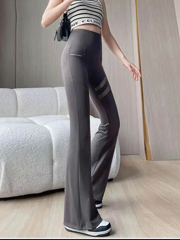 부츠컷래쉬가드 빅사이즈워터레깅스 물놀이 하이웨스트 아쿠아 여성 블랙 - 상세 이미지 4
