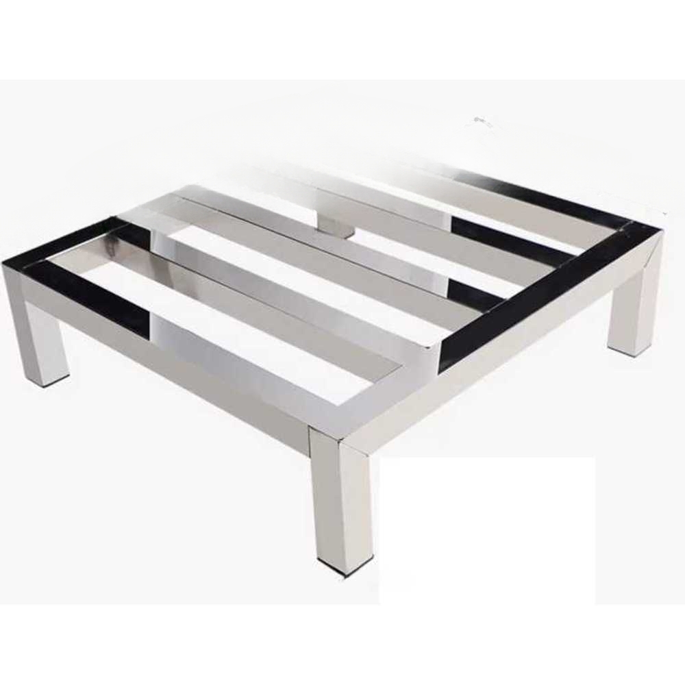 스텐 낮은 받침대 바닥 발판 용품 싱크대 선반 발디딤대 35x35x10 - 상세 이미지 2