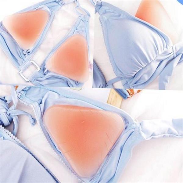 뽕패드 여성 비키니 패드 실리콘 여성 브라패드 푸쉬업 왕뽕 볼륨 - 상품 이미지