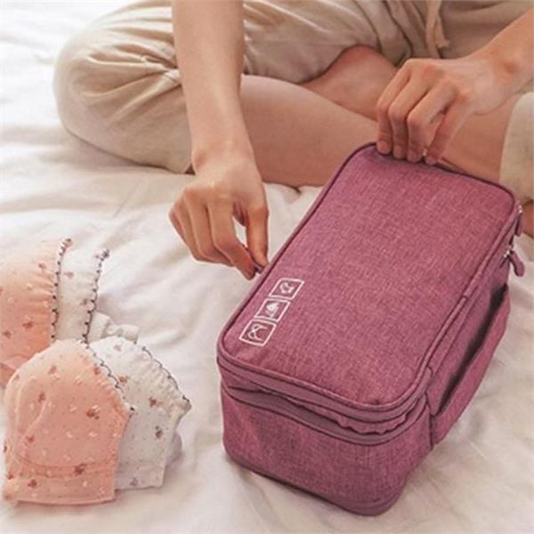 이너웨어 여행용 속옷 파우치 휴대용 속옷 정리 백 캐리어 수납 - 상품 이미지