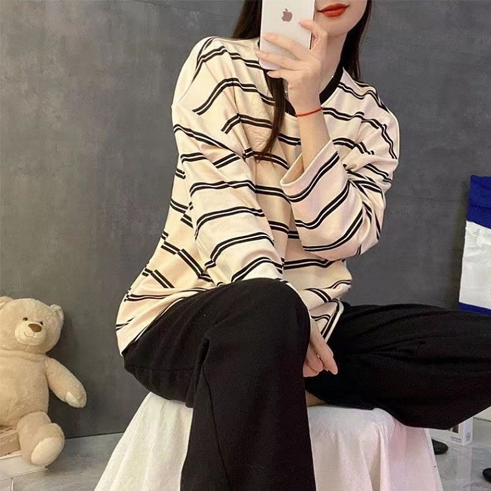 노브라잠옷 파자마 캡내장여름잠옷 반팔 홈웨어 여성실내복반바지 - 상세 이미지 5