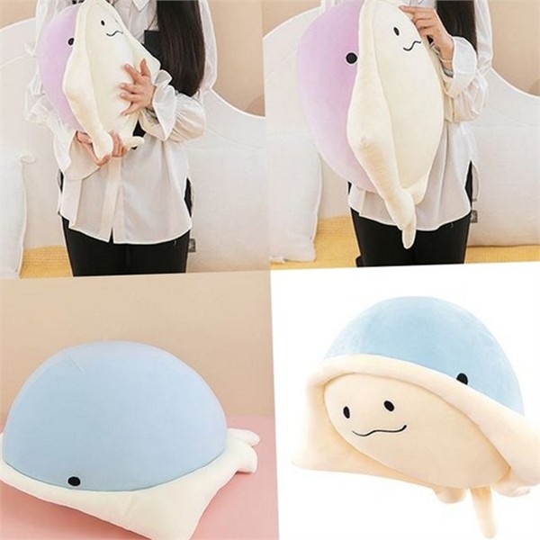 안고자는 가오리 인형 쿠션 40cm 부드러운 동물 인형 베개 필로우 - 상품 이미지