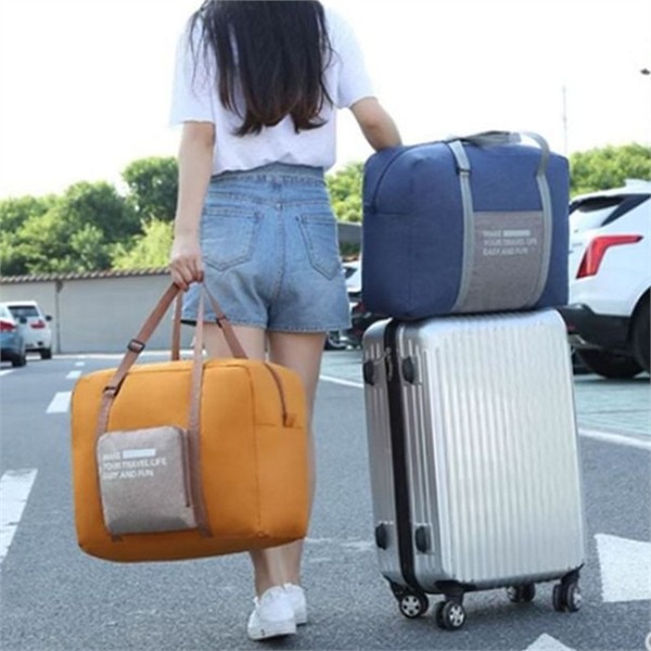 대용량 여행용 보스턴 백 폴딩 캐리어 보조 가방 기내용 - 상품 이미지