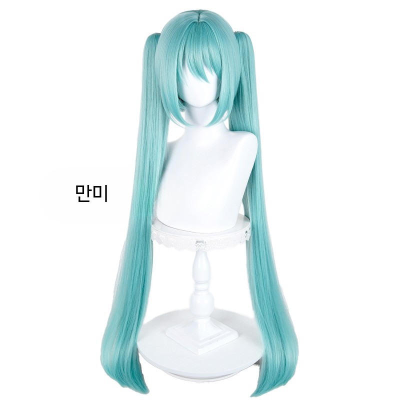 보컬로이드 하츠네 미쿠 고퀄리티 코스프레 가발 프세카 프로세카 - 상세 이미지 5