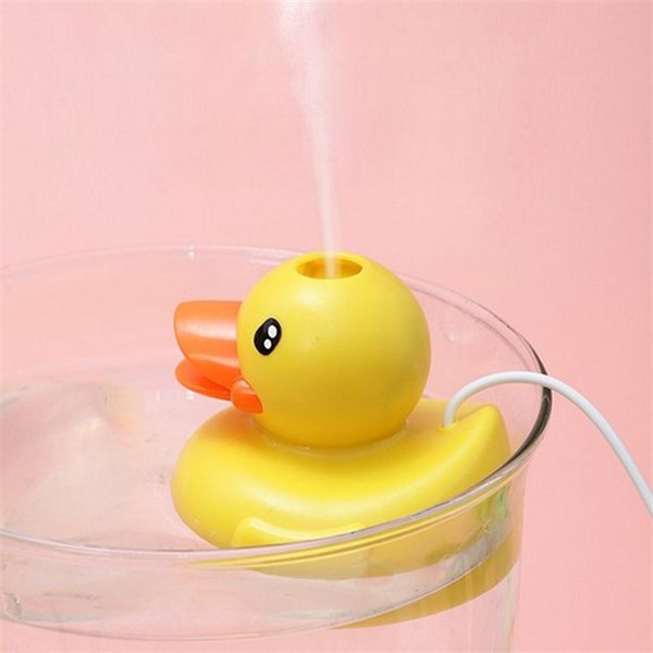 귀여운 오리 usb 가습기 휴대용 오리 가습기 데스크탑 초음파 작은 - 상품 이미지