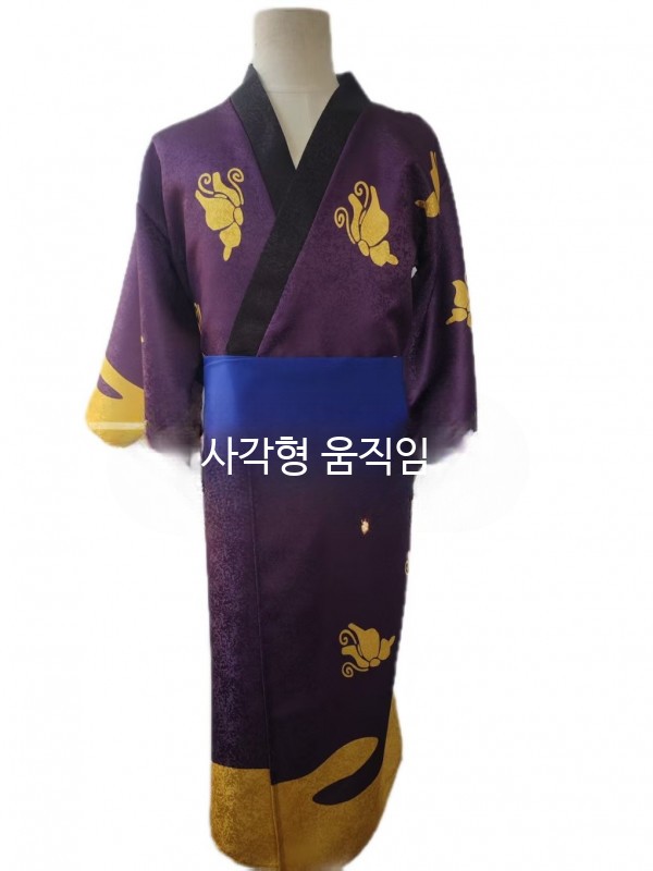 은혼 타카스기 신스케 코스프레 의상 기모노 - 상세 이미지 5