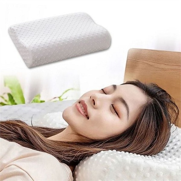 편안한 경추 베개 숙면 목지지베개 어깨 보호 수면 성인 - 상품 이미지