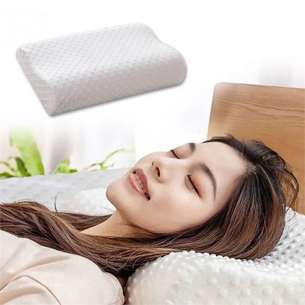 바른자세 메모리 폼 경추 베개 딥슬립 수면 메모리 폼 - 상품 이미지
