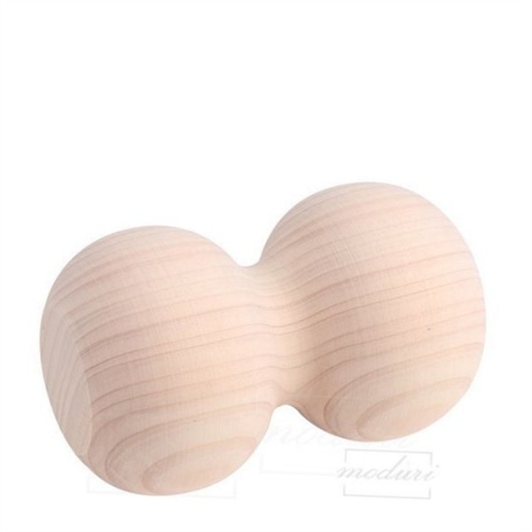 땅콩 편백 나무 마사지 볼 10cm 지압기 셀프 마사지 볼