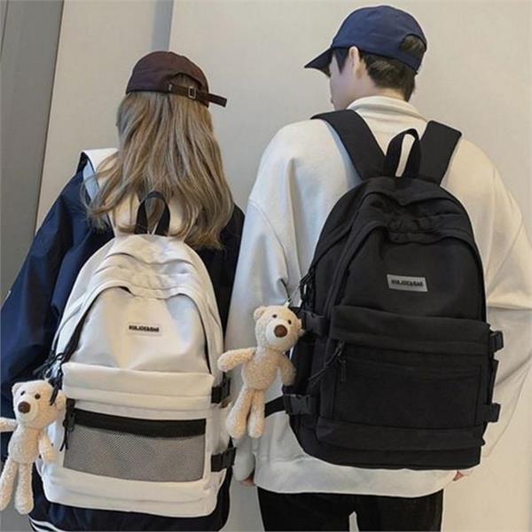 남녀공용 남성 캐주얼 백팩 데일리 학생 캐주얼 백팩 중학생 여행용 - 상품 이미지