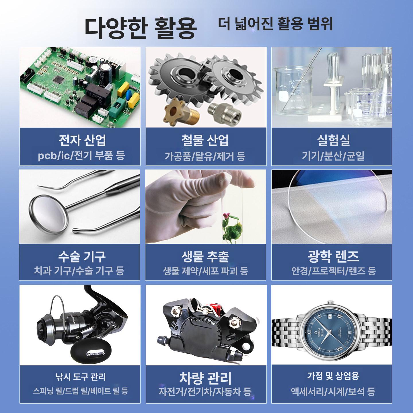 세척기 실험실 부품 회로판 안경 주얼리 릴 세척 AK080 SD 강화 22L900W 15 - 상세 이미지 5