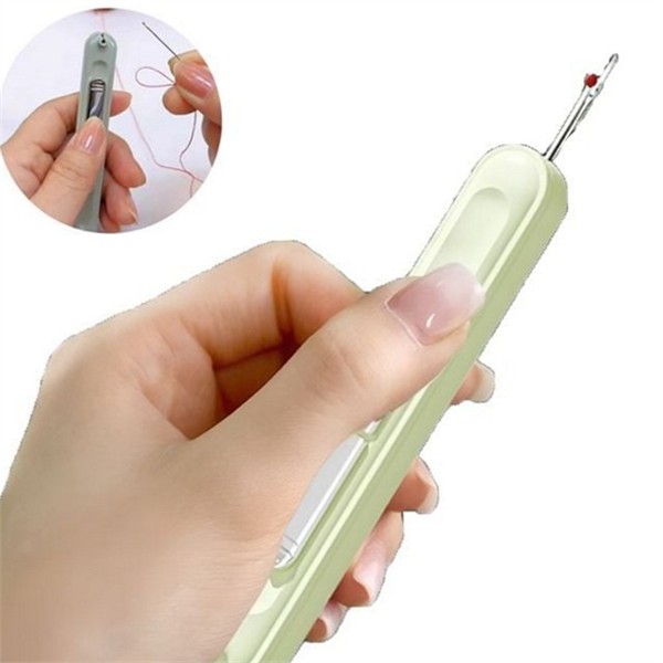 수예용 휴대용 바늘 실 꿰기 겸용 실밥 제거기 초보자 바느질 - 상품 이미지